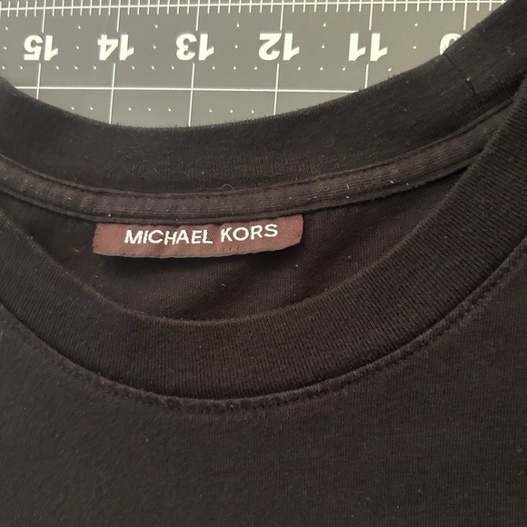 Michael Kors Black Short Sleeve Tee - Picture 3 of 8